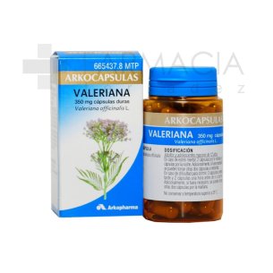 VALERIANA ARKOPHARMA 350 mg 50 CAPSULAS