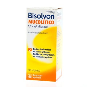 BISOLVON MUCOLITICO 1,6 mg/ml JARABE 1 FRASCO 20