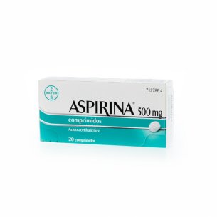 ASPIRINA 500 mg 20 COMPRIMIDOS