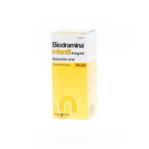 BIODRAMINA INFANTIL 4 mg/ml SOLUCION ORAL 1 FRAS