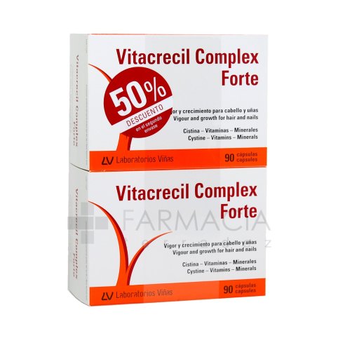 VITACRECIL COMPLEX FORTE 90 CAPSULAS DUPLO