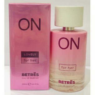 COLONIA BETRES LOVELY FOR HER 100ML (ROSA)