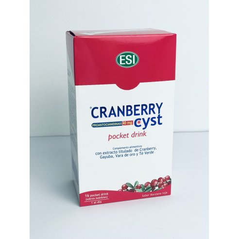 CRANBERRY  CYST POCKET DRINK 16 SOBRES