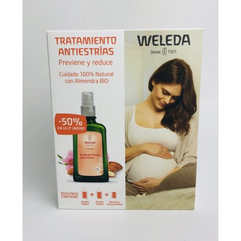 WELEDA DUPLO ACEITE ANTIESTRIAS 2 X 100ML