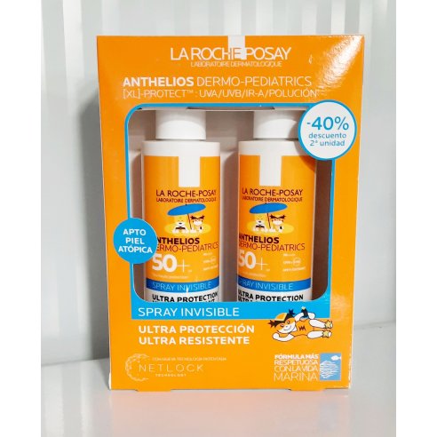 ANTHELIOS PEDIATRICS SPRAY INVISIB SPF50DUPLO