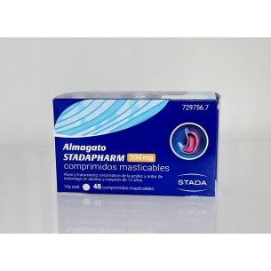 ALMAGATO STADAPHARM 500 mg 48 COMPRIMIDOS MASTIC