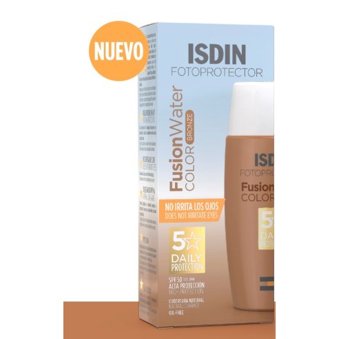 FOTOPROT. ISDIN SPF 50 FUSION WATER COLOR BRONZE