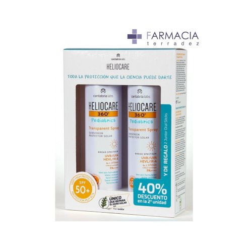 HELIOCARE PACK PEDIATRICS 360º SPRAY TRANSP.