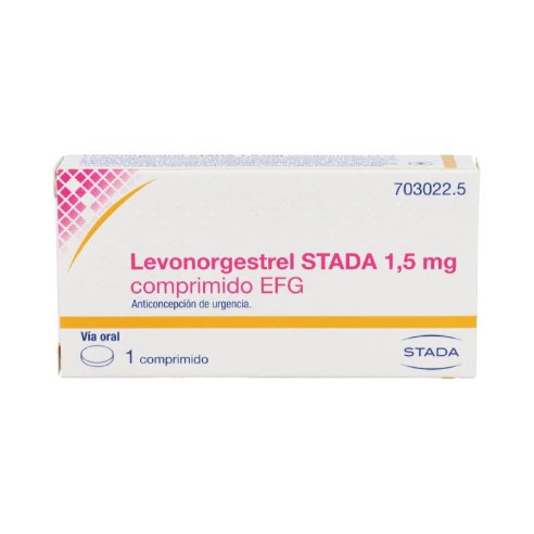 LEVONORGESTREL STADA EFG 1,5 mg 1 COMPRIMIDO