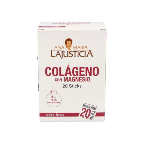 COLAGENO CON MAGNESIO STICKS FRESA 20 STICKS