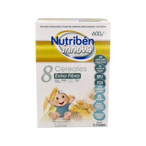 NUTRIBEN INNOVA 8 CEREALES EXTRA FIBRA 600 G