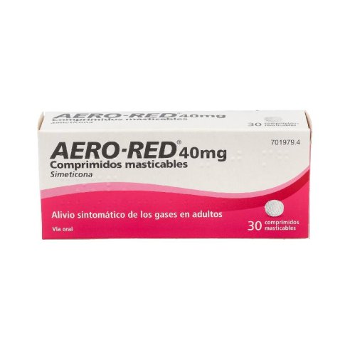 AERO RED 40 mg 30 COMPRIMIDOS MASTICABLES