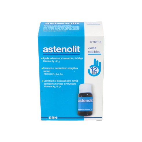 ASTENOLIT VIALES BEBIBLES 12 VIAL