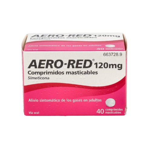 AERO RED 120 mg 40 COMPRIMIDOS MASTICABLES