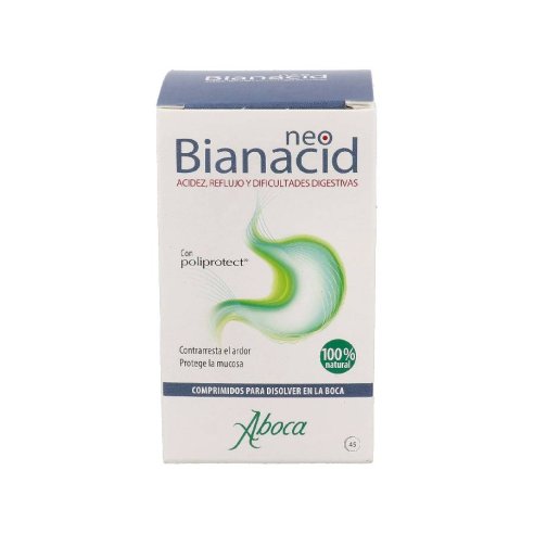 NEOBIANACID ACIDEZ Y REFLUJO 45 COMP MASTICABLES