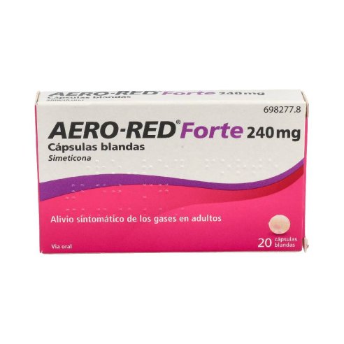 AERO RED FORTE 240 mg 20 CAPSULAS BLANDAS