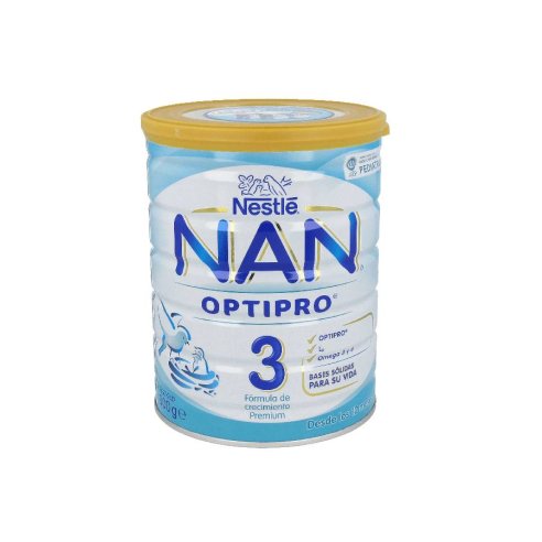 NESTLE NAN 3 LECHE CRECIMIENTO 800GR.