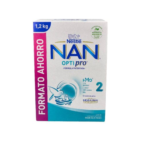 NAN OPTIPRO 2 LECHE DE CONTINUACION 1,2KG