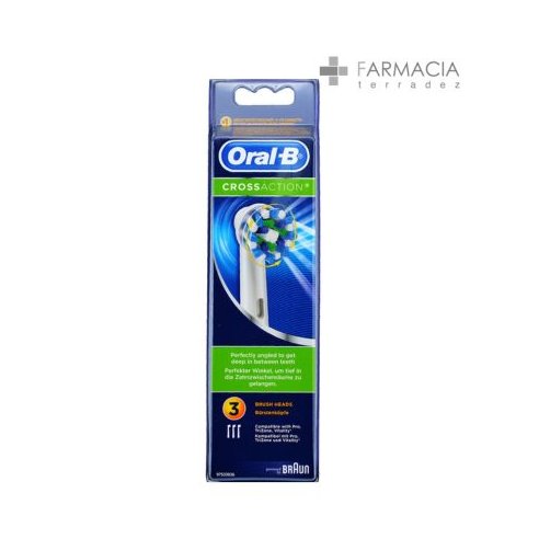 ORAL B RECAMBIO CROSS ACTION PACK 6