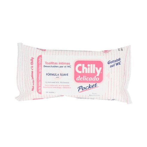 CHILLY TOALLITAS ROSA 12 UDS