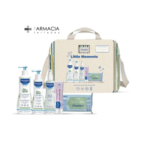 MUSTELA BOLSA PASEO LITTLE MOMENTS RAYAS