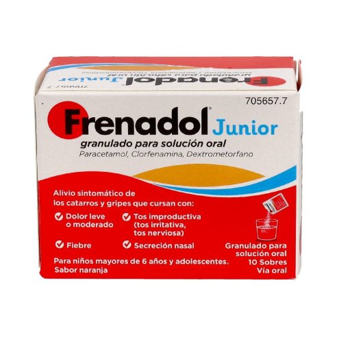 FRENADOL JUNIOR 10 SOBRES GRANULADO PARA SOLUCIO