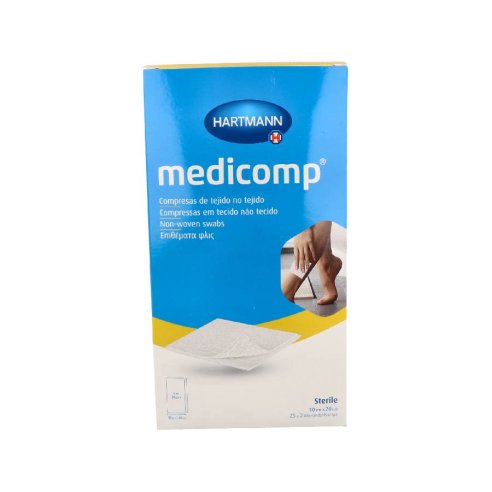 MEDICOMP ESTERIL GASA 10X20 CM 50 UDS